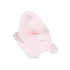 Горщик дитячий антиковзкий Tega Baby Bunny powder pink