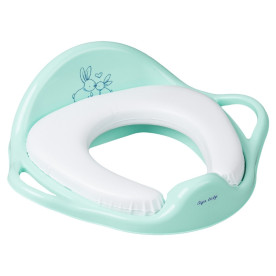 Накладка дитяча на сидіння унітазу Tega Baby Bunny mint-white
