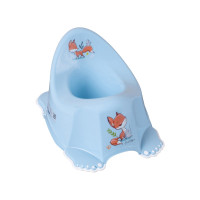 Горщик дитячий з музикою Tega Baby антиковзкий FOREST FAIRYTALE light blue