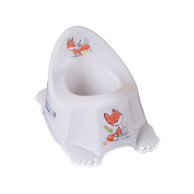 Горщик дитячий з музикою Tega Baby антиковзкий FOREST FAIRYTALE light beige