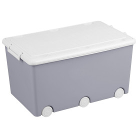 Контейнер для іграшок Tega Baby gray white