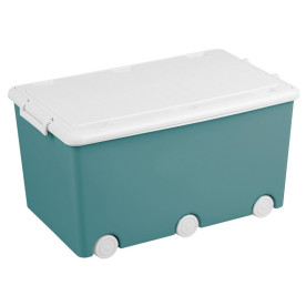 Контейнер для іграшок Tega Baby turquoise white