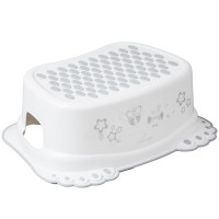 Сходинки дитячі антиковзкі у ванну Tega Baby OWLS white