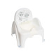 Горщик-стілець дитячий антиковзкий Tega Baby OWLS white