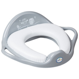 Накладка дитяча на сидіння унітазу Tega Baby OWLS grey