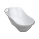 Ванна дитяча Tega Baby 92 см white