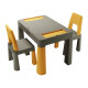 Комплект меблів Tega Baby TEGGI MULTIFUN+2 стільця graphite mustard