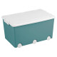 Ящик Tega для іграшок Multifuncional Box 58x32 cm PW-001-165 mineral blue бірюзовий