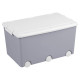 Ящик Tega для іграшок Multifuncional Box 58x32 cm PW-001-106 gray сірий