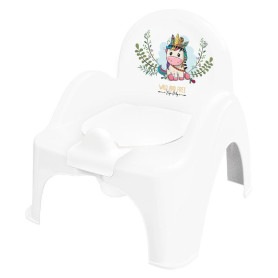 Горщик Tega крісло WILD & FREE Potty Chair UNICORN DZ-007-103-JEDNOROŻEC white / pink білий / рожевий