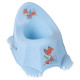 Горщик Tega з антиковзаючим покриттям FOREST FAIRYTALE Anti-slip potty FF-001-108 light blue блакитний