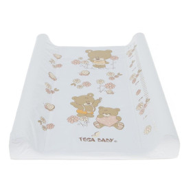 Сповивальний матрац Tega TEDDY BEAR Changing Pad 70x50 cm MS-009-118 white pearl білий