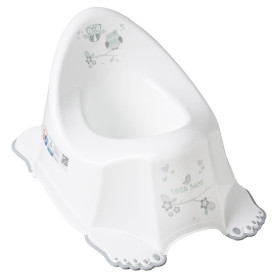 Горщик Tega з антиковзаючим покриттям OWLS Anti slip potty SO-001-103 white білий