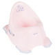 Горщик Tega з антиковзаючим покриттям LITTLE BUNNY Anti slip potty KR-001-104 powder pink рожевий