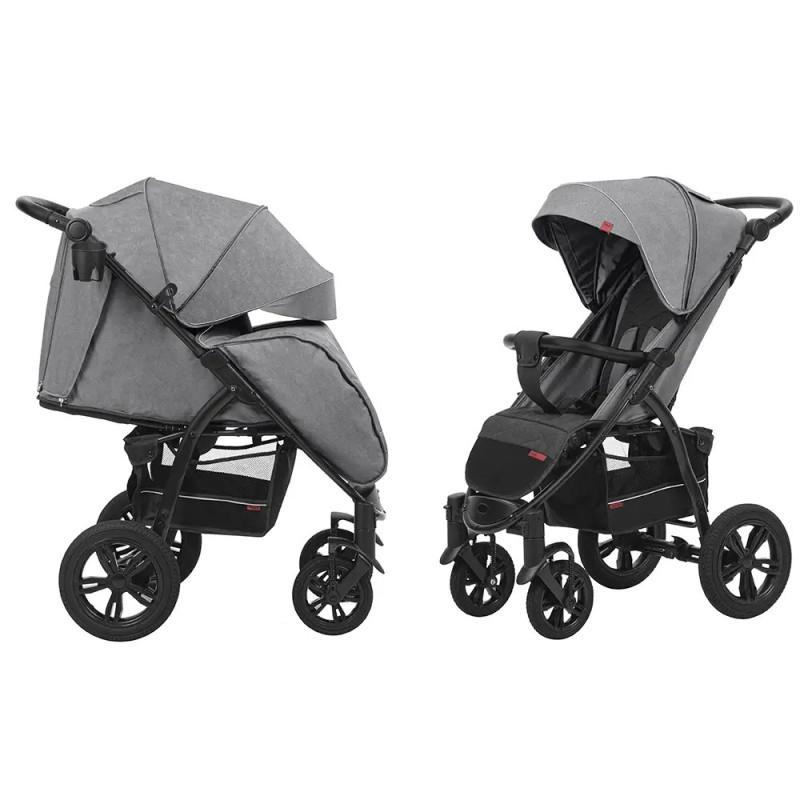 Прогулянкова Коляска Tilly Omega T-1611 Light Grey /1/