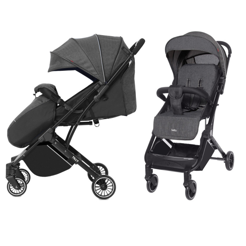 Прогулянкова Коляска Tilly Bella T-163 Dark Grey /1/
