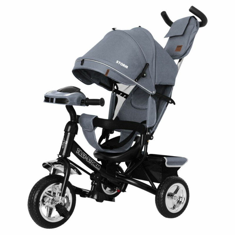 Велосипед Триколісний Tilly Storm T-349/2 Сірий