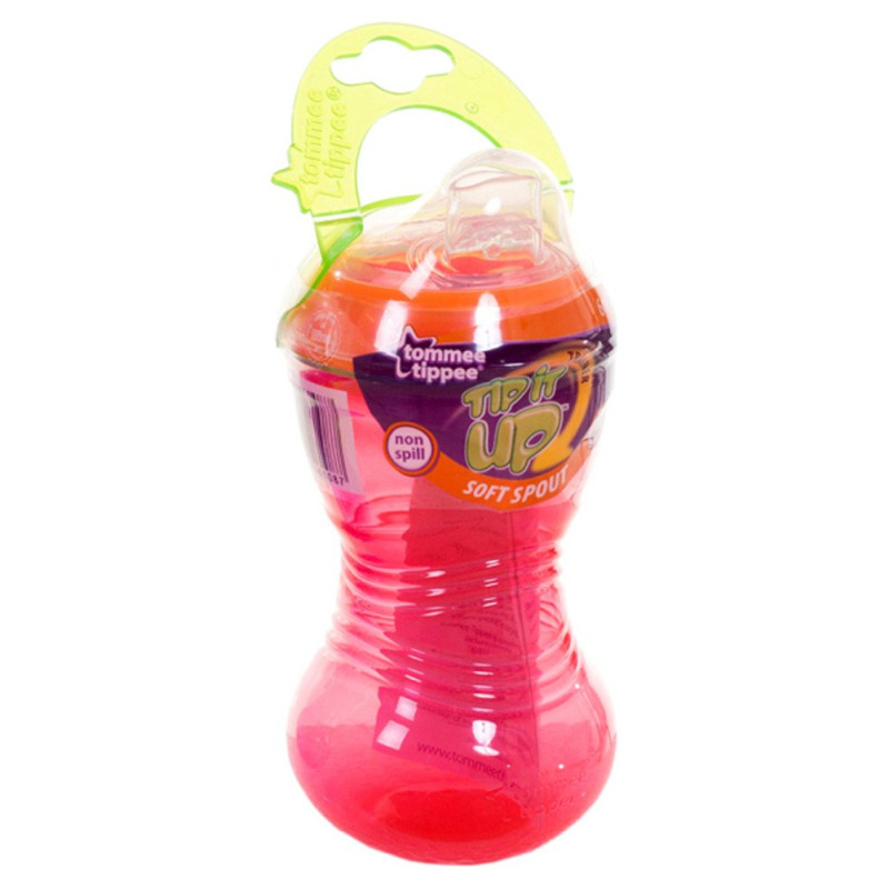Пляшка Tommee Tippee Поїлка Tip it UP від 6 місяців 300ml блакитний / рожевий / салатовий