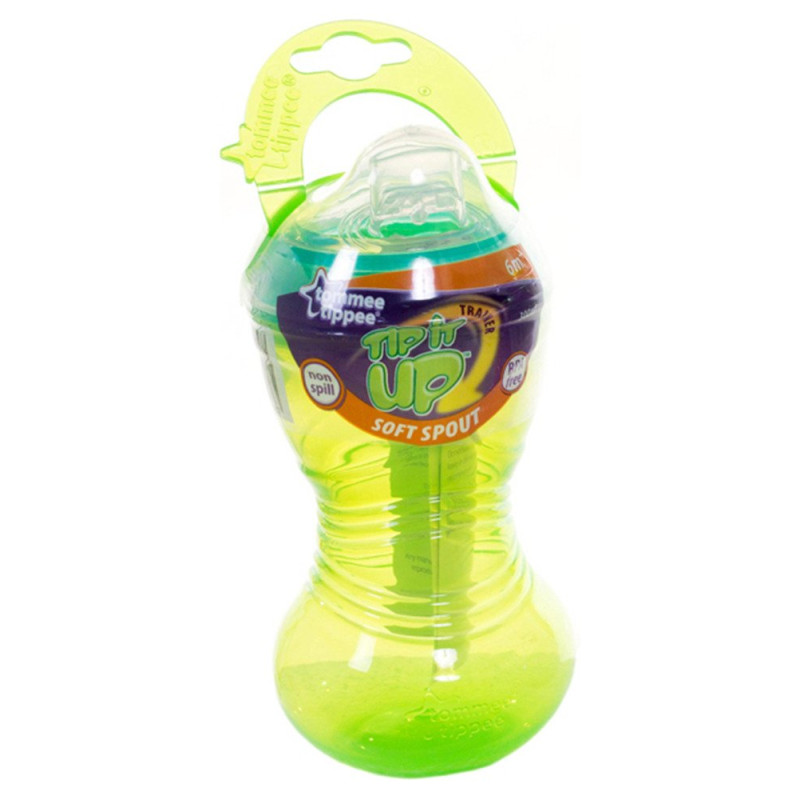 Пляшка Tommee Tippee Поїлка Tip it UP від 6 місяців 300ml блакитний / рожевий / салатовий