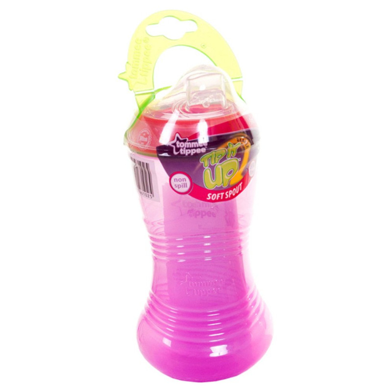 Пляшка Tommee Tippee Поїлка Tip it UP від 9 місяців 400ml блакитний / рожевий / помаранчевий