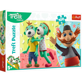 Пазли Trefl 100 елм. Трефлики і Дядя