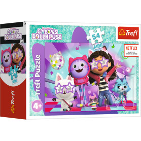 Пазли Trefl 54 елм. Міні Вечірка у Габі 54211