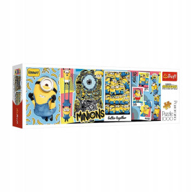 Пазли Trefl 1000 елм. Панорама Веселощі Друзяки