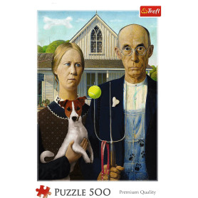 Пазли Trefl 500 елм. Американська готика