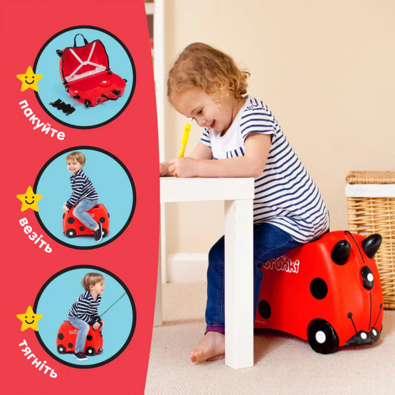 Дитяча валіза Trunki "Harley"