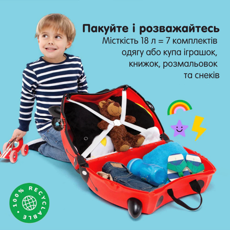 Дитяча валіза Trunki "Harley"