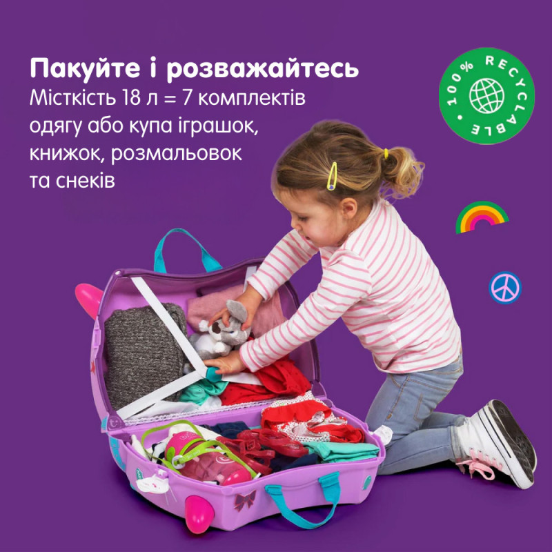 Дитяча валіза Trunki “Candy Cat”
