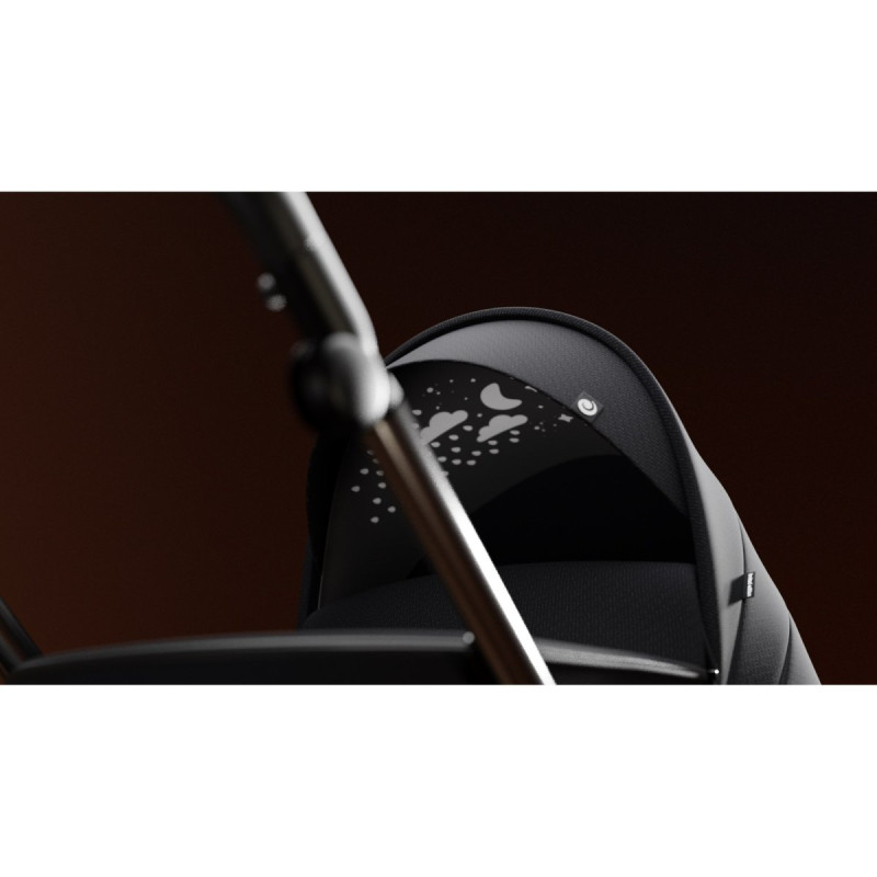 Універсальна коляска 2 в 1 TUTIS Mio plus Thermo black edition obsidian