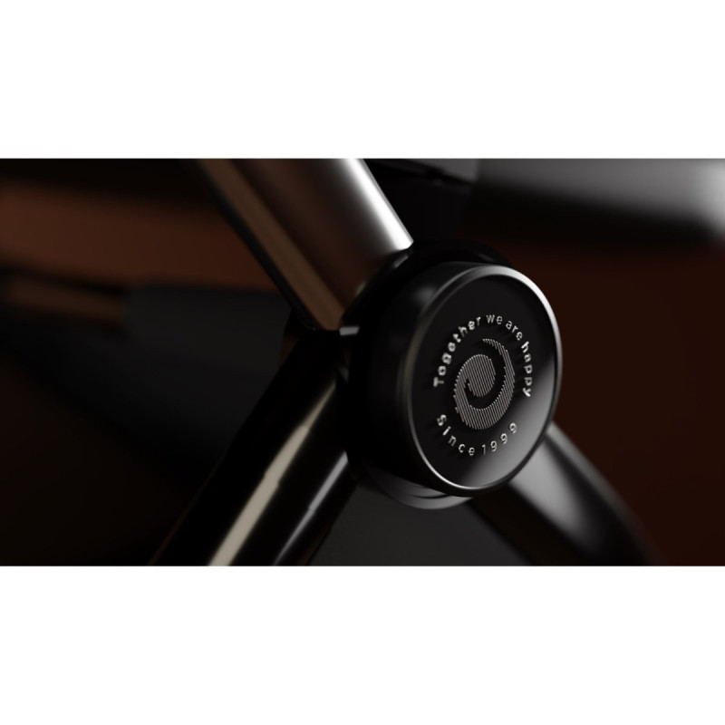 Універсальна коляска 2 в 1 TUTIS Mio plus Thermo black edition obsidian