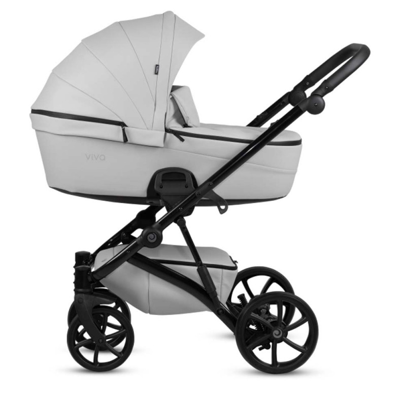Універсальна коляска 2 в 1 TUTIS Viva 5+ leather cloud