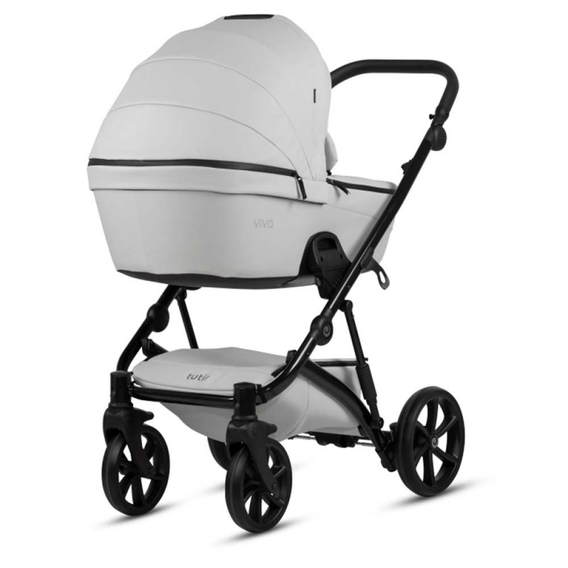 Універсальна коляска 2 в 1 TUTIS Viva 5+ leather cloud