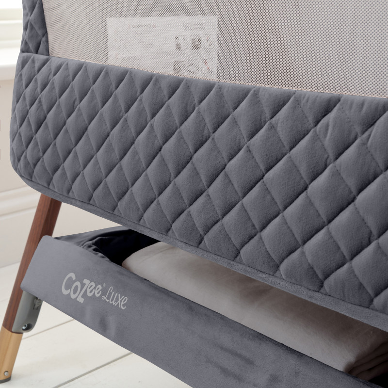 Ліжечко Tutti Bambini CoZee Luxe Grey