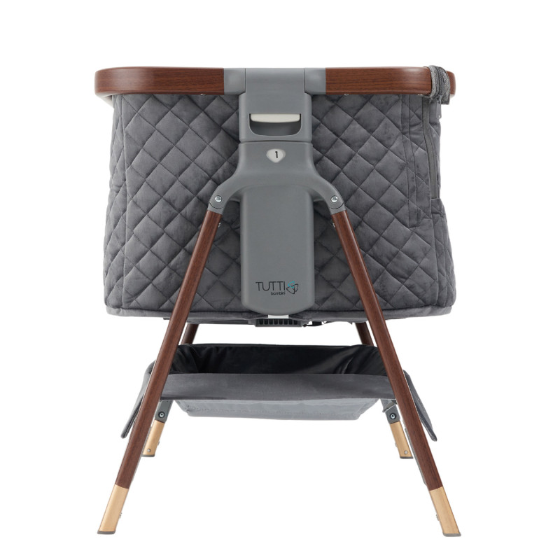 Ліжечко Tutti Bambini CoZee Luxe Grey