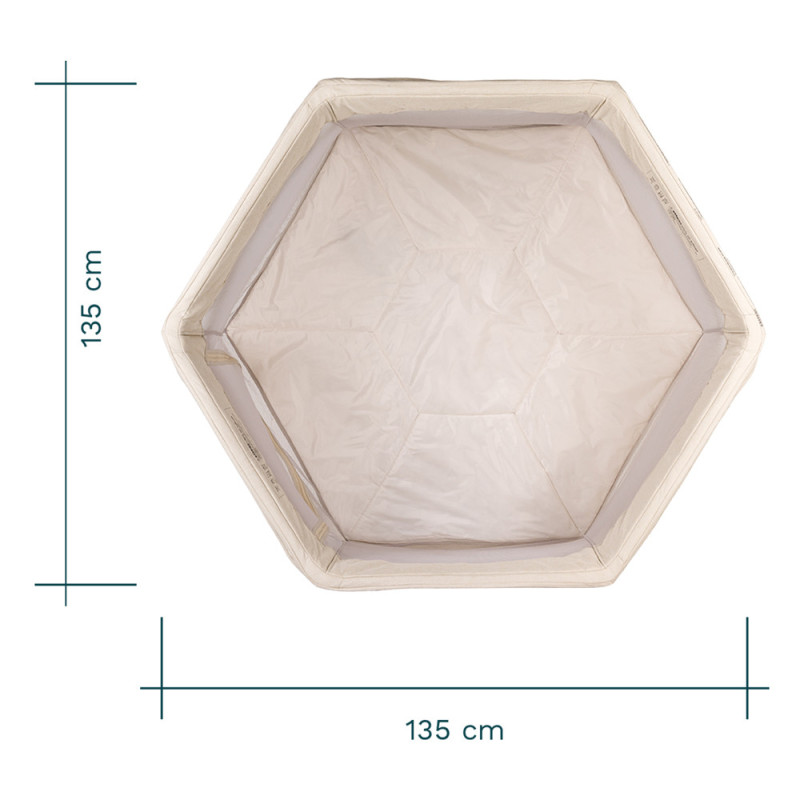 Манеж Tutti Bambini Hexa Beige