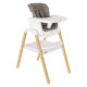 Стільчик для годування 7 в 1 Tutti Bambini Nova White/Grey
