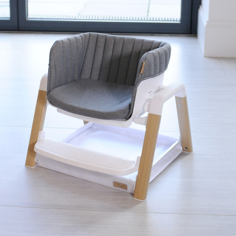 Стільчик для годування 7 в 1 Tutti Bambini Nova White/Grey