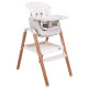 Стільчик для годування 7 в 1 Tutti Bambini Nova White