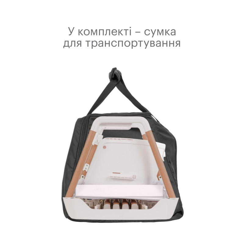 Стільчик для годування 7 в 1 Tutti Bambini Nova White