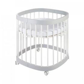 Ліжечко Tweeto Дитяче 7-in-1 Grey with White