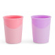 Пляшка Twistshake Чашки 170мл Pastel Pink Purple 2шт 6+ міс