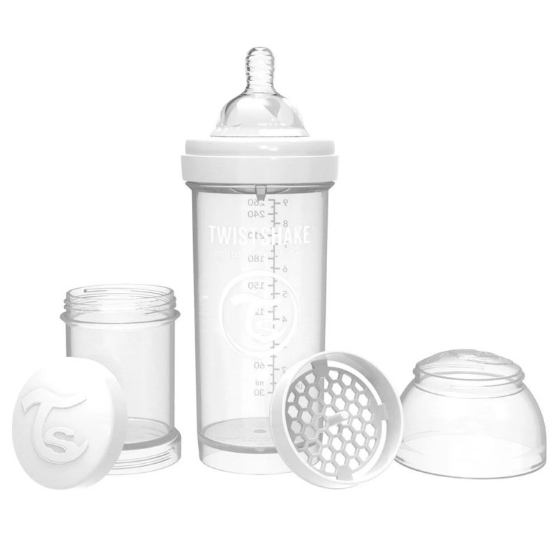 Пляшка Twistshake Набір із трьох антиколікових пляшечок 260мл Value Pack Pink