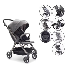 Прогулянкова коляска Twistshake All Covered Grey