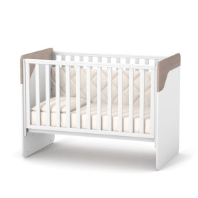 Ліжечко ВЕРЕС Дитяче ЛД 4 Сідней капучино-білий