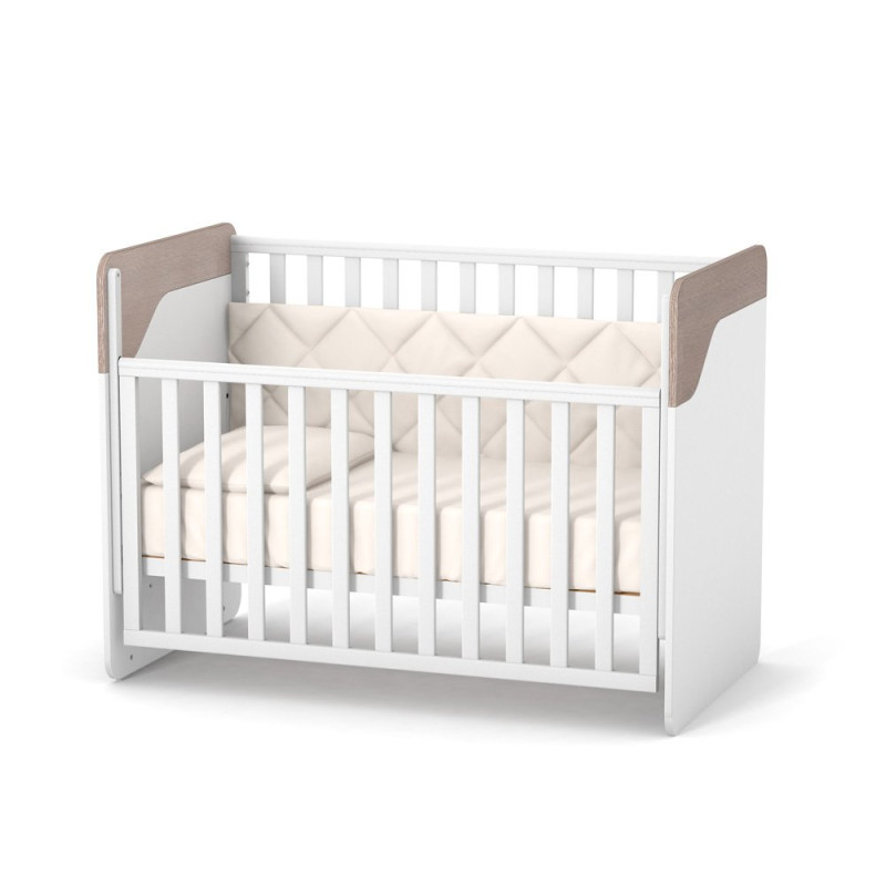 Ліжечко ВЕРЕС Дитяче ЛД 4 Сідней капучино-білий