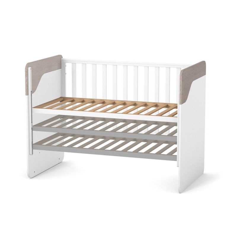 Ліжечко ВЕРЕС Дитяче ЛД 4 Сідней капучино-білий