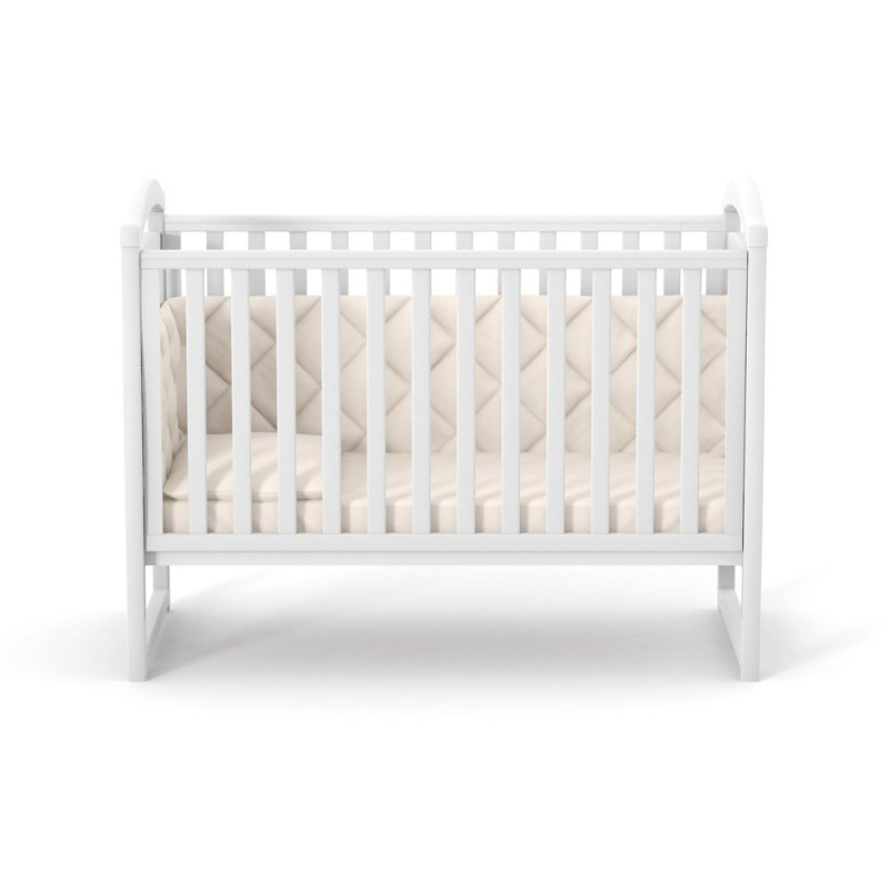 Ліжечко ВЕРЕС Дитяче Соня ЛД-6 італійська система опускання слонова кістка